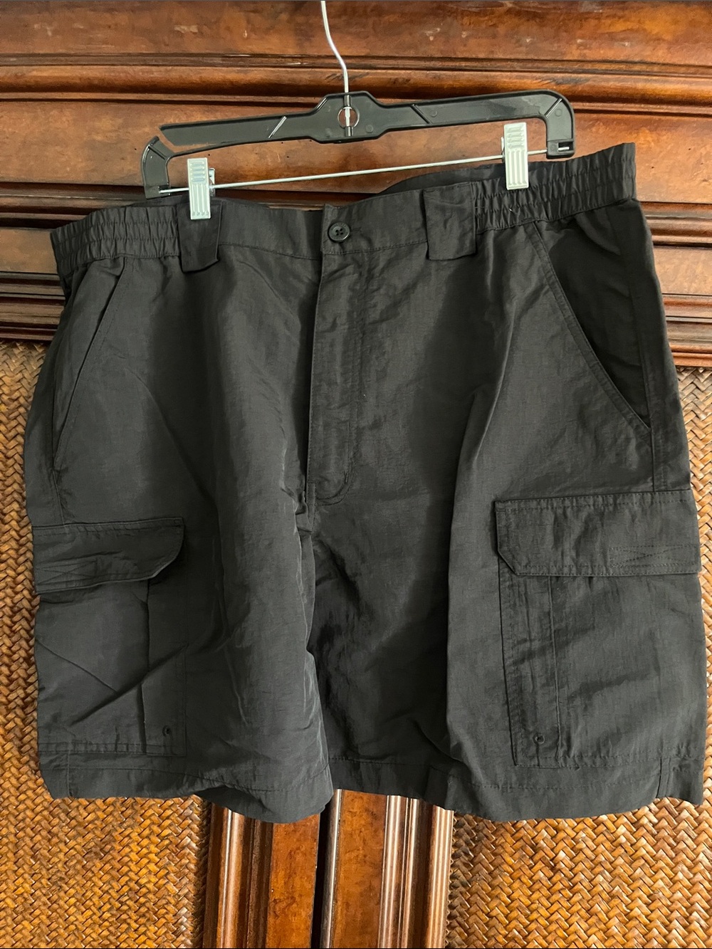 Realtree Black Men's Cargo Shorts